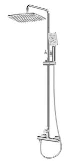 Душевая стойка BelBagno ACQUA-DOCM-CRM хром