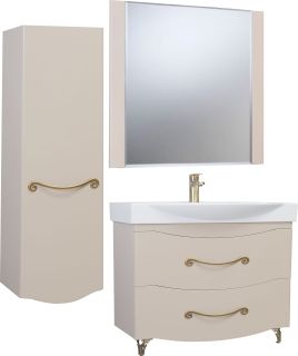 Пенал Bellezza Сесилия 40см левый капучино 00000007094