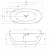 Акриловая ванна ABBER AB9285 170x80x60