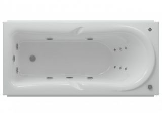 Акриловая ванна АКВАТЕК Леда 170x80 см без гидромассажа