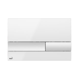 Кнопка смыва AlcaPlast для инсталляции белая M1730