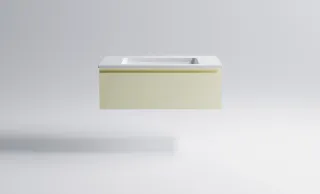 Тумба с раковиной Astra-Form Альфа 03060006ral1013+04010008 90 см бежевый матовый