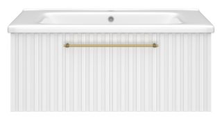 Подвесная тумба под раковину Brevita Alicante ALI-09090-0101Я 90см белый