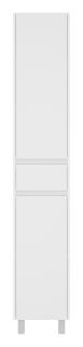 Напольный шкаф - пенал Misty Алиса левый 35см белый