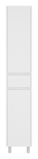 Напольный шкаф - пенал Misty Алиса правый 35см белый
