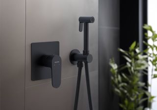 Гигиенический ручной душ Aquatek Оберон AQ1219MB черный