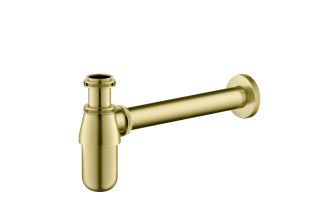 Сифон для раковины Aquatek AQ6014BG шлифованное золото