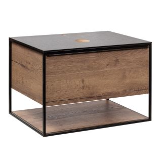 Тумба под раковину Aquanika Loft AQLO805550BRU104 80 см древесный аттик