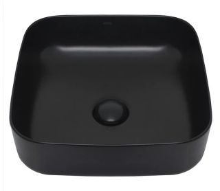 Раковина AQUAme AQM5011MB 39см чёрный матовый