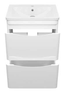 Напольная тумба под раковину Misty Атлантик 60 см белый
