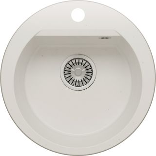 Мойка кухонная Polygran ATOL-460  белый хлопок 678910