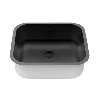 Кухонная мойка PAULMARK VELLO 48 UNI VE48-MBN черный матовый