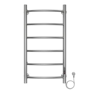 Полотенцесушитель электрический AZARIO VERONA AZ04848 400/800 6 секций, диммер справа, хром