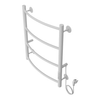 Полотенцесушитель электрический AZARIO VERONA AZ04856W 500/600 4 секции, диммер справа, белый