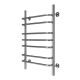 Полотенцесушитель водяной AZARIO FERRARA AZ09158 500/800 7 секций, нижнее/диагональное подключение, 1/2, хром