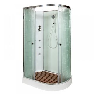 Душевая кабина Deto ЕМ1512 L  N с гидромассажем (гм.) 120х80х208 см