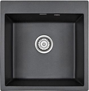 Мойка кухонная Paulmark Kante PM105152-BL чёрный