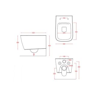 Унитаз Artceram A16 ASV003 41 00 matera
