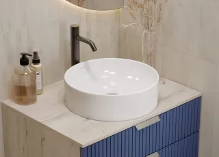 Раковина Sanita Luxe Best Slim WB.CT/Best/40-N.Slim/WHT.G/S1 40 см