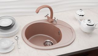 Кухонная мойка Ulgran Classic U-403-345 шоколад