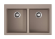 Мойка кухонная Omoikiri Bosen 80-2-SA бежевый