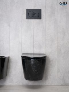 Унитаз подвесной Gid Bs2198 62227Y под камень глянцевый 49x36x35.5