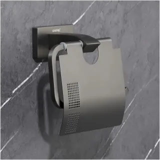 Держатель для туалетной бумаги Gappo G0703-9 оружейная сталь
