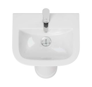 Детская раковина Laguraty 3210F на пьедестале белый