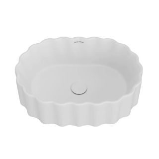 Раковина накладная Kerama Marazzi ArtBasin Conchiglia CC.wb.50\WHT.M 50 см белый матовый