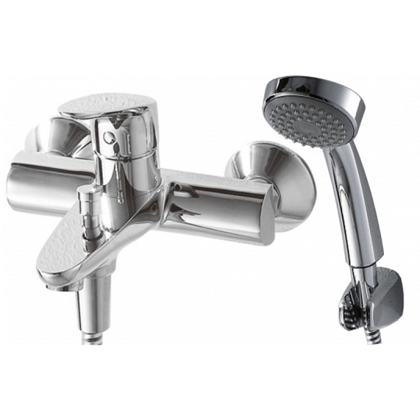 Смеситель Bravat Drop F64898C-B для ванны с душем