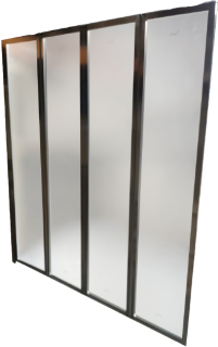 Шторка для ванной Ceruttispa Bouna 131x139