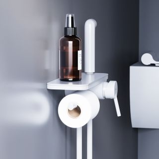 Гигиенический душ Damixa Jupiter 773500200 со смесителем белый