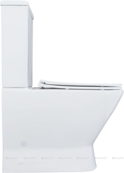 Унитаз-компакт Aquanet Fine Rimless FINE-C Soft Close 273786 белый
