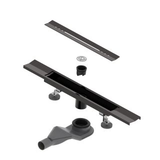 Душевой лоток обрезной RGW SDR-53B 76215360-04 60 см чёрный