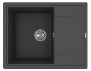 Кухонная мойка Florentina Липси 650 чёрный