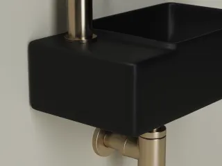 Раковина Ceramica Nova Element CN5046MB 39см чёрный матовый