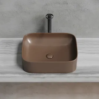 Раковина Ceramica Nova Element CN6052MDB 50см тёмно-коричневый матовый