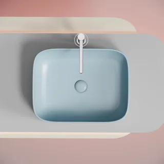 Раковина Ceramica Nova Element CN6052ML 50см голубой матовый