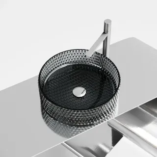 Раковина Ceramica Nova Cristal CN6060 36см чёрный