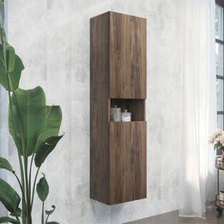 Comforty Шкаф-колонна Бордо 40 см дуб темно-коричневый 00-00007266
