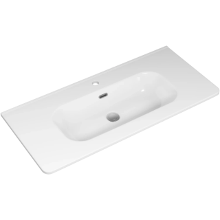 Раковина накладная Brevita Onda 100 B-OND100-01 белый