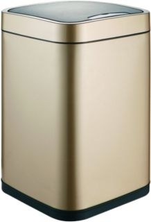 Ведро для мусора Weltwasser WW Rone CG 9L шампань золото