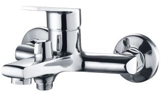 Смеситель для ванны с душем РМС SL132-009E хром