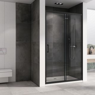 Душевая дверь ABBER Schwarzer Diamant 180см AG30180B