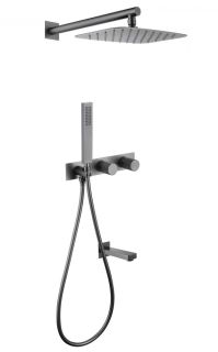 Душевая система ABBER Rund AF8717NG никель