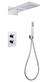 Душевая система ABBER Weiss Insel AF8052 с термостатом хром