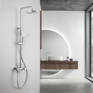 Душевая стойка Frap F2488 хром