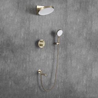 Душевой комплект Gappo G7106-3 золотой сатин