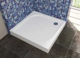 Душевой поддон Эстет Гамма ФР-00000957 100x100см белый