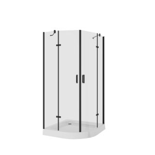 Душевой уголок Niagara Nova NG-6816-08 BLACK 100x100 см